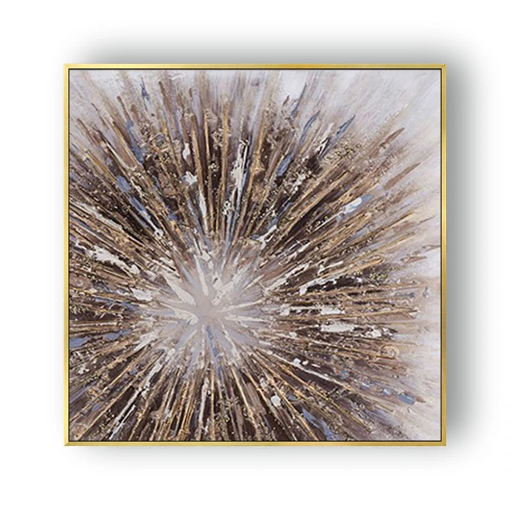 Lienzo Trazo Abstracto Óleo