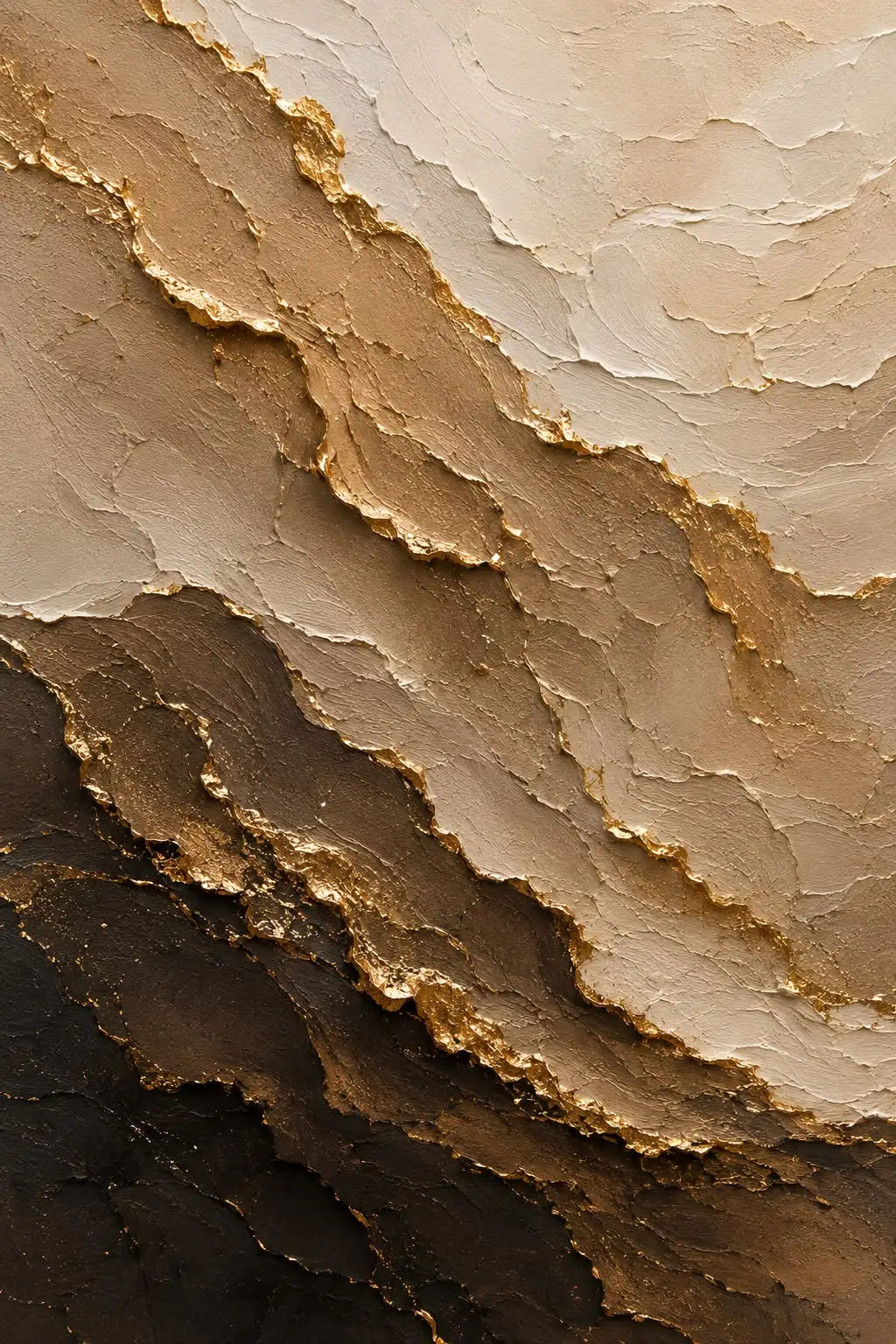 Lienzo Flor Texturada