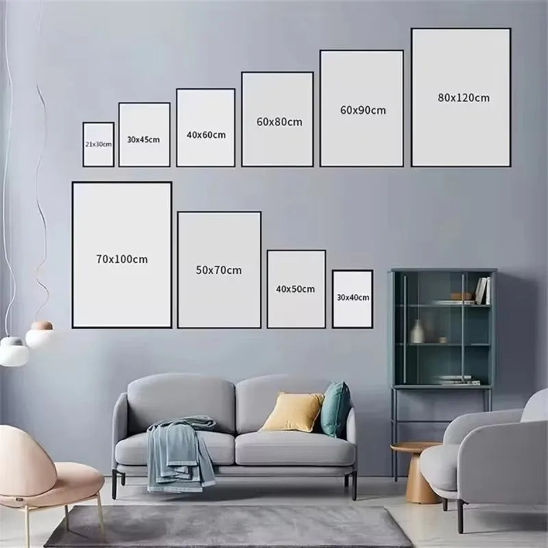 Lienzo Art Déco Floral