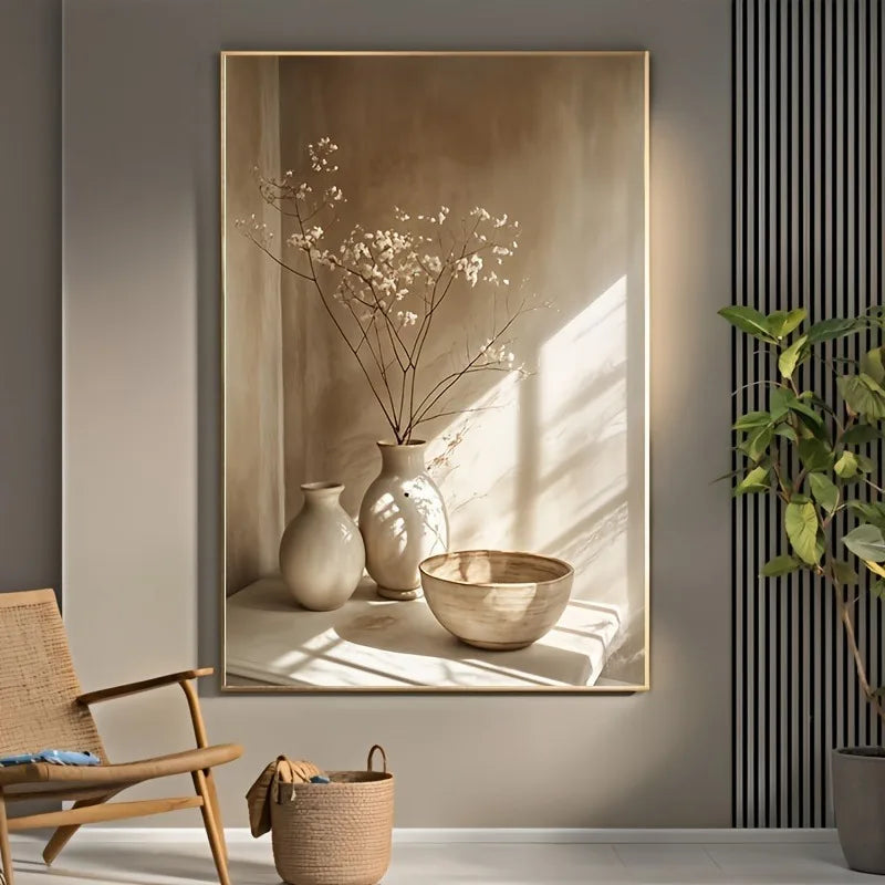 Lienzo Art Déco Floral