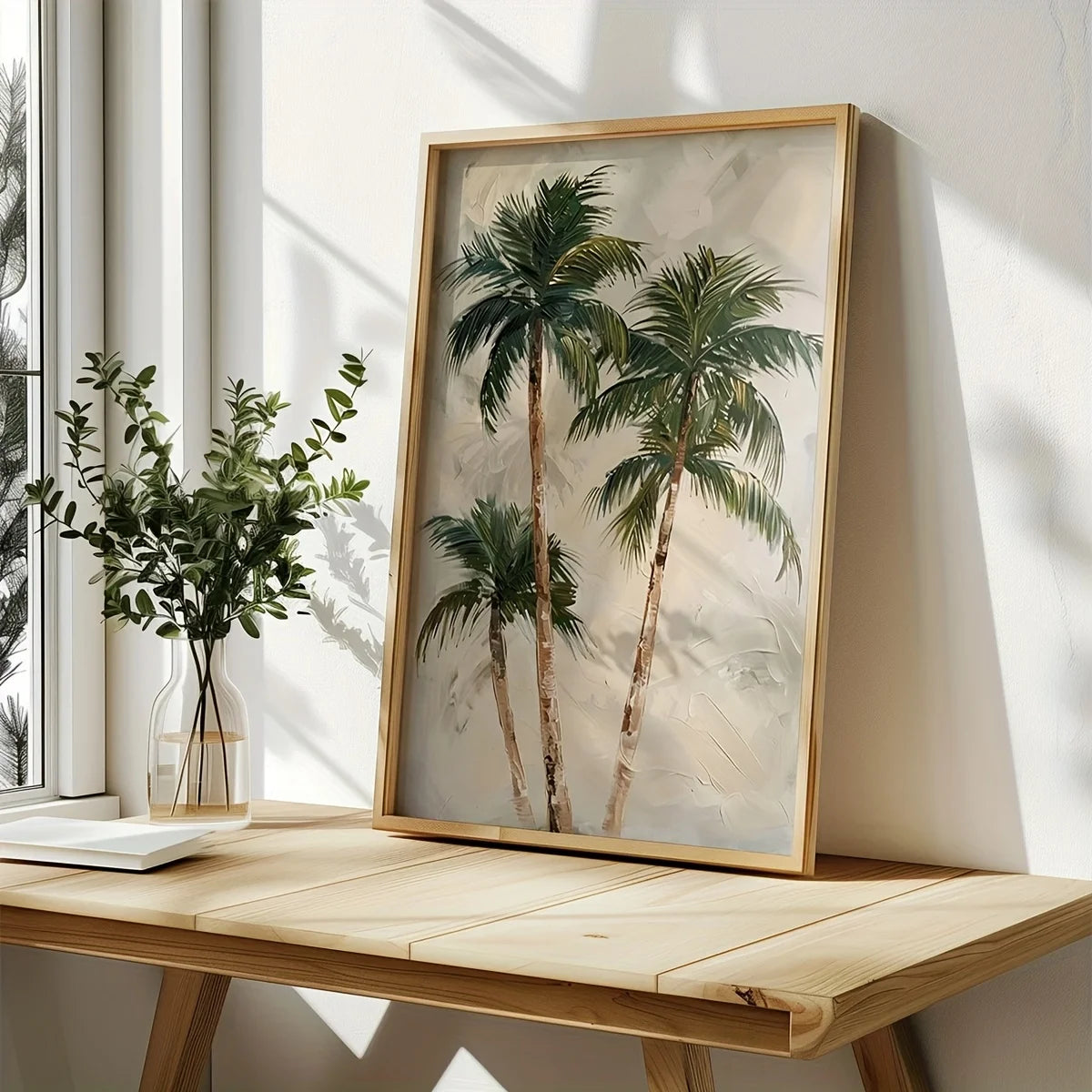 Lienzo Palmera Tropical