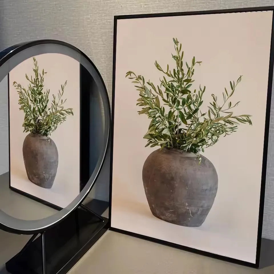 Lienzo Art Déco Floral