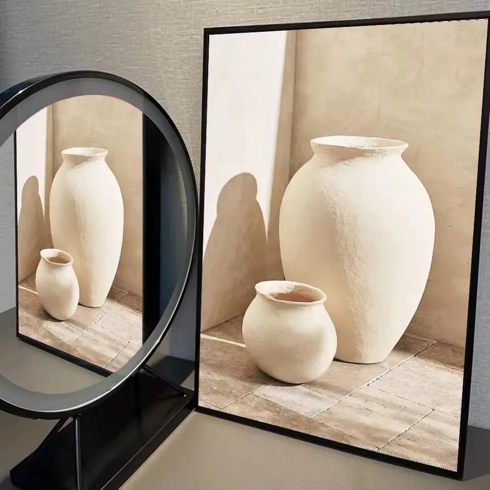 Lienzo Art Déco Floral Clásico