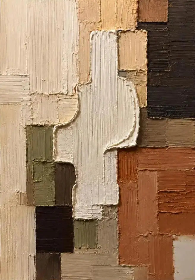 Lienzo Flor Texturada