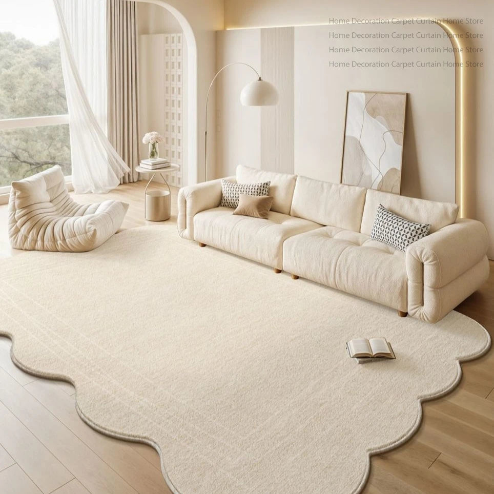Alfombra Crema Minimal